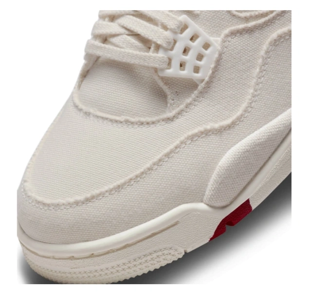 Retro 4 Blank Jordan DQ4909-100 Air Canvas 0603